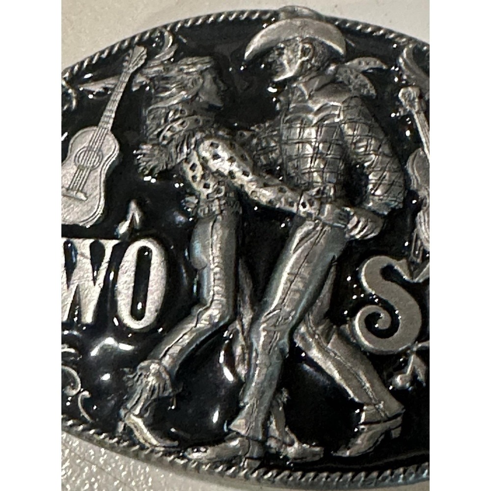 Siskiyou Western Belt Buckle Buckle Co N-7 Made in USA 1994 Enamel Limited - Picture 2 of 9